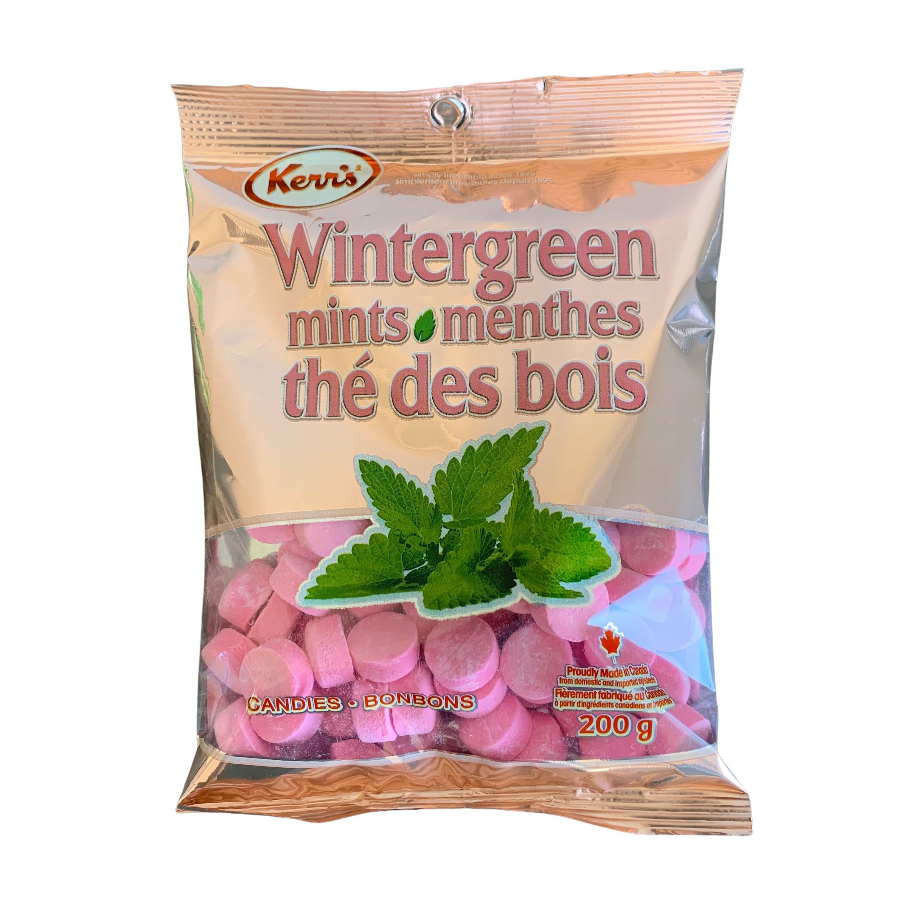 Kerr Wintergreen Mints 200 g 12/cs – Aiton Drug Co