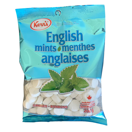 Kerr English Mints 200 g 12/cs