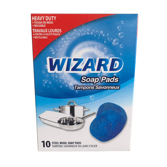 Soap pads 10/pk Wizard #750