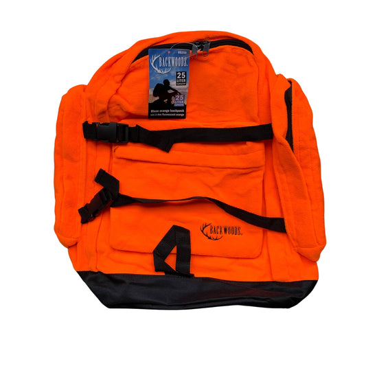 Orange Fleece Backpack 25L BB250