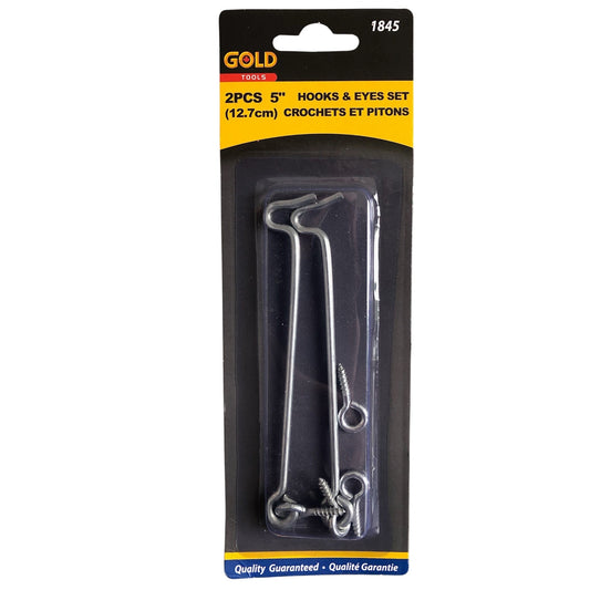 2 pc 5"  Hook & Eye Set CC1845