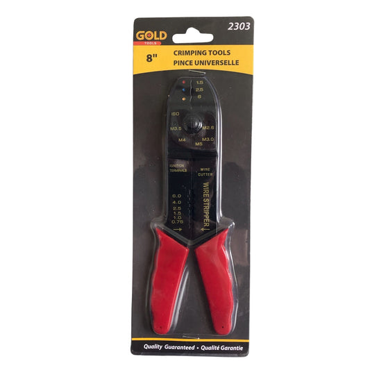 8" Crimping Tool PL2303 Gold