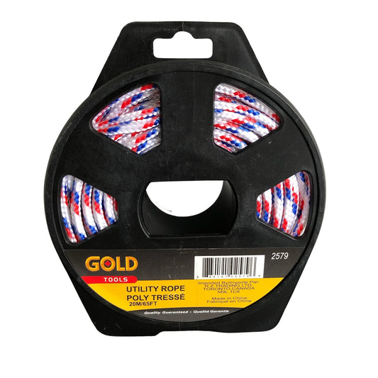 Utility Rope 20m/65ft RP2579 Gold