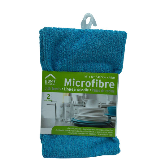 Dish Towel 16"x19" 2/pk Microfibre #83911