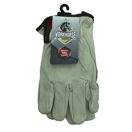 220 Lg Cowhide Driver Lined Glove
