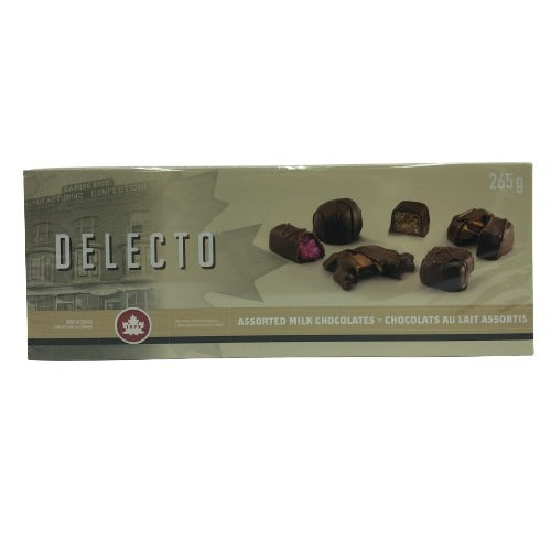 Delecto Assorted  Milk Chocolate 260 g 24/cs