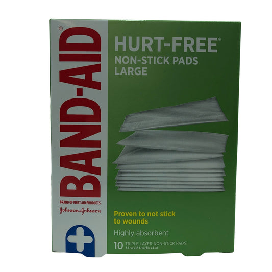 Band-aid Non-Stick Pads 3"x4" 10's