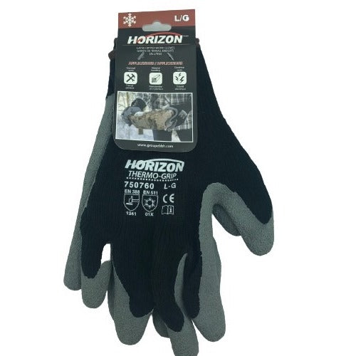 760 Latex Palm Glove Large , Thermo Grip