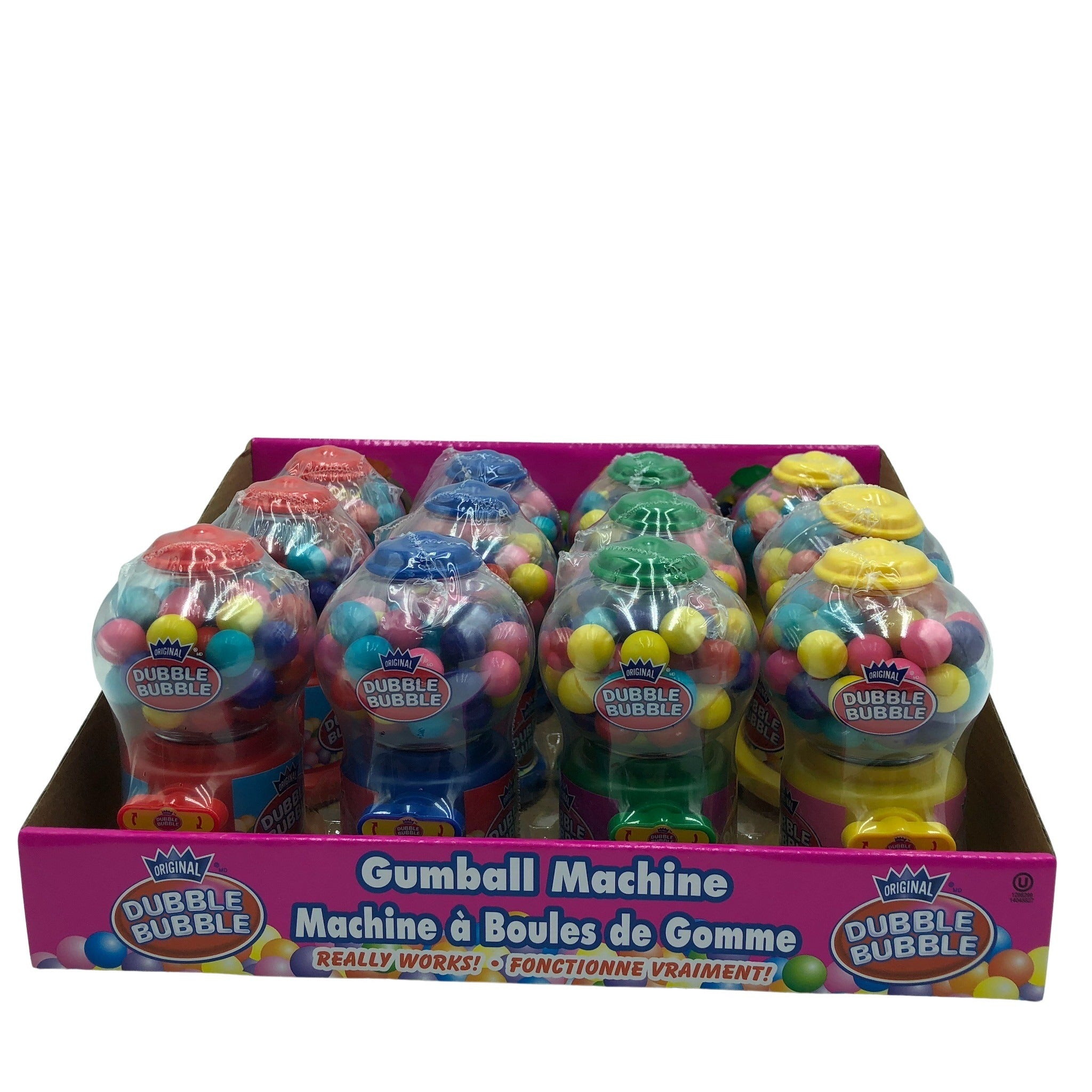 Dubble Machine Dubble Bubble Gumball Machine 50 g 12/bx – Aiton Drug Co