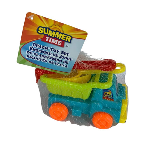 5 pk 5" Dump Truck Beach Toy