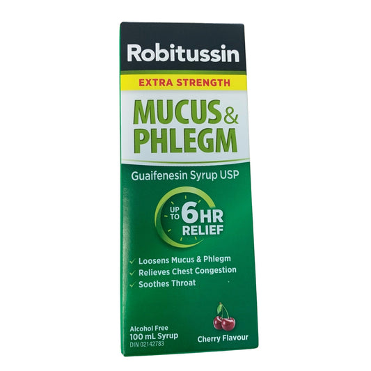 Robitussin Mucus & Phlegm XStrength 100ml Syrup