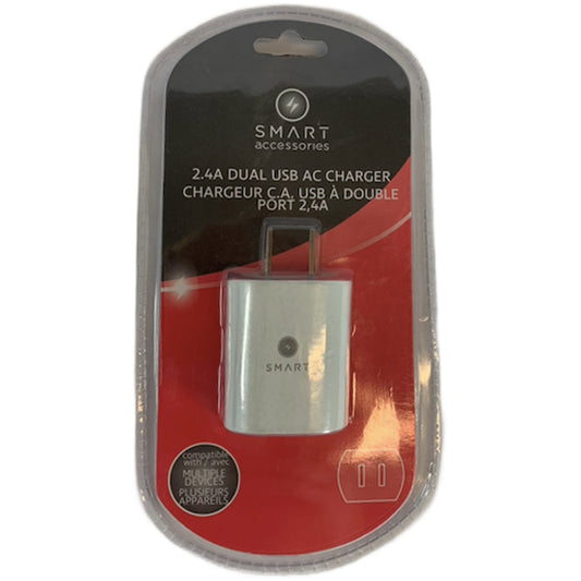 3134 Dual USB Wall Charger Alu SRP 15.99