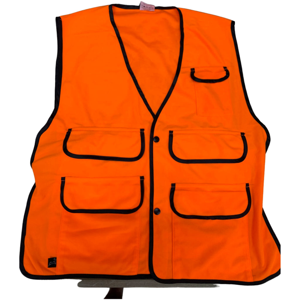 Adult Orange Fleece Vest 346A