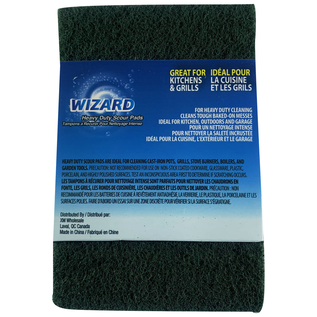 Scour Pads HD Wizard - 6/pack #751