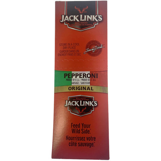 Jack Link Pepperoni Stick Original 80g 12/bx