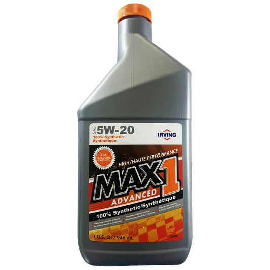 Max 1 Advanced Synthetic 5W20 - 946mL