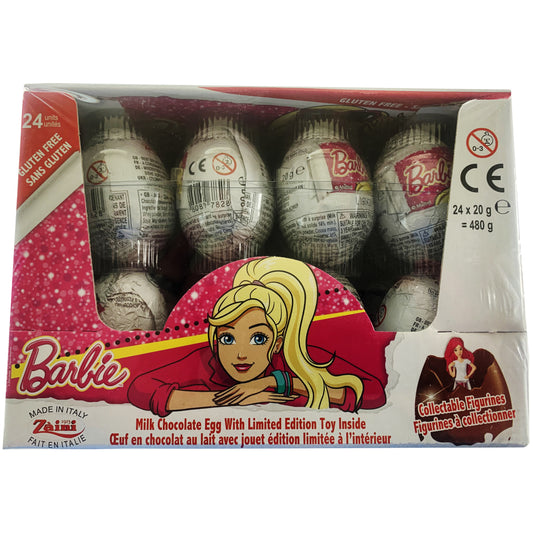 Barbie Choc Eggs - 24/box #60695