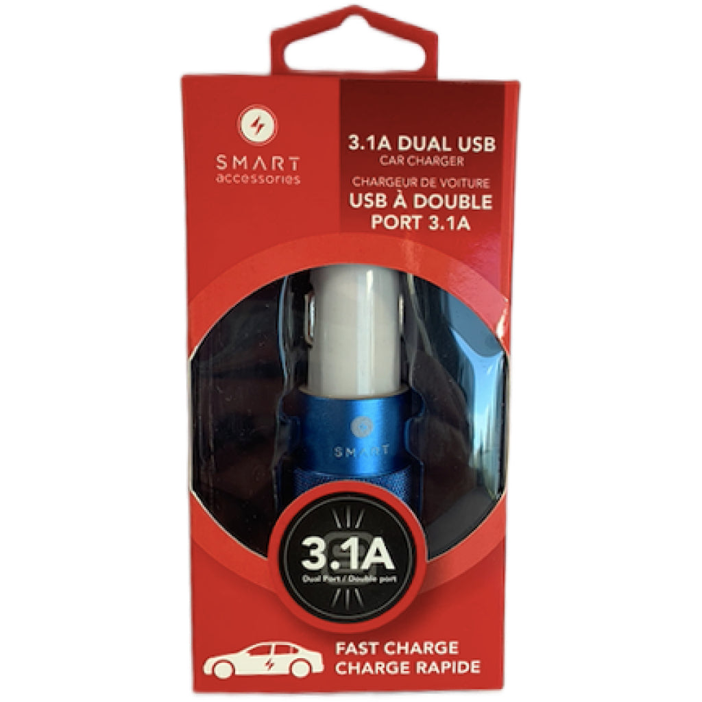 Dual USB Car Charger 3.1A #3080