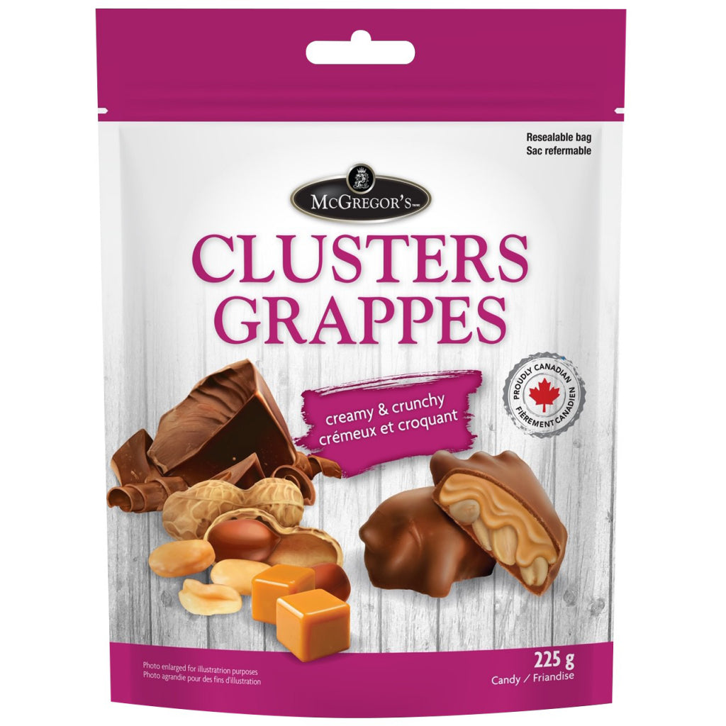 McGregors Peanut Clusters 225g 94387