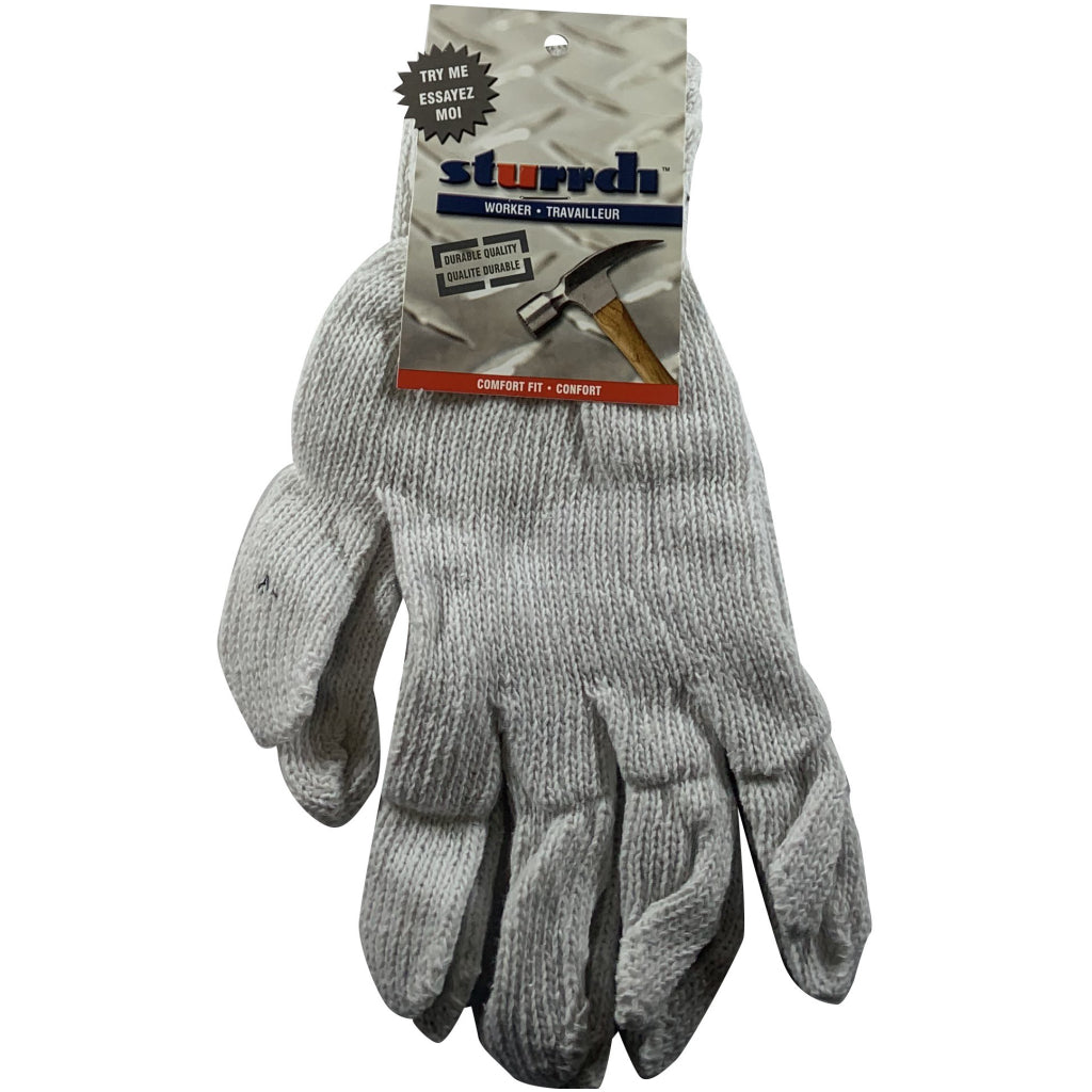 Sturrdi 3620 Large White Liner Glove w/Hang Tag