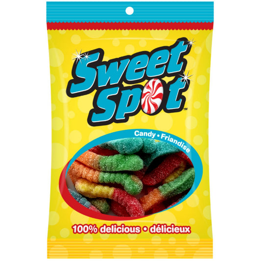 Sweet Spot Sour Neon Worms 140 gm