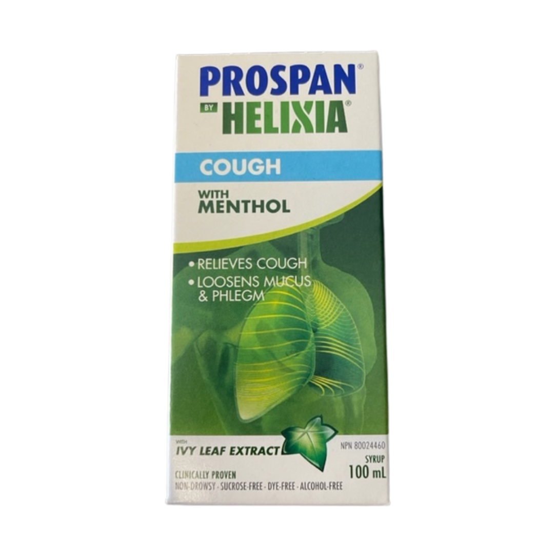 Prospan by Helixia Cough w/Menthol 100ml