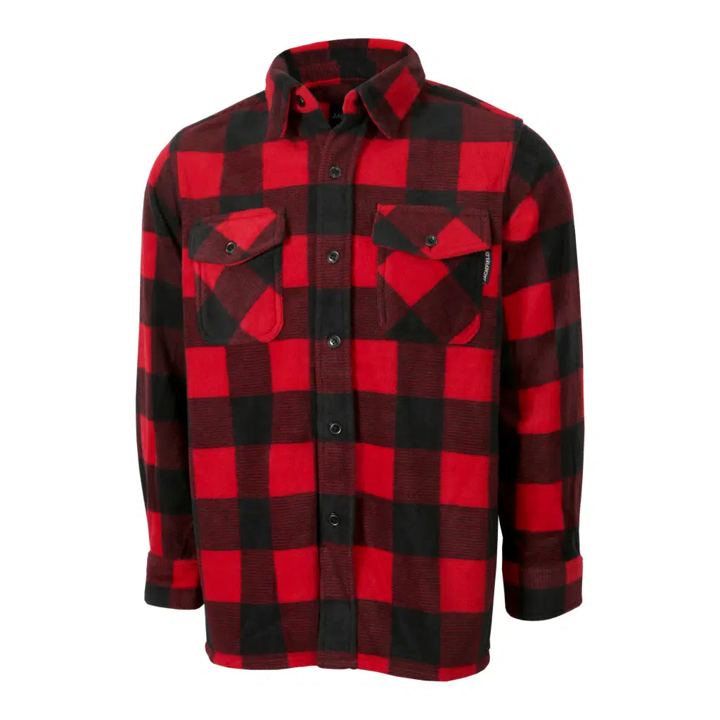 Unlined Red Check Jacket Small