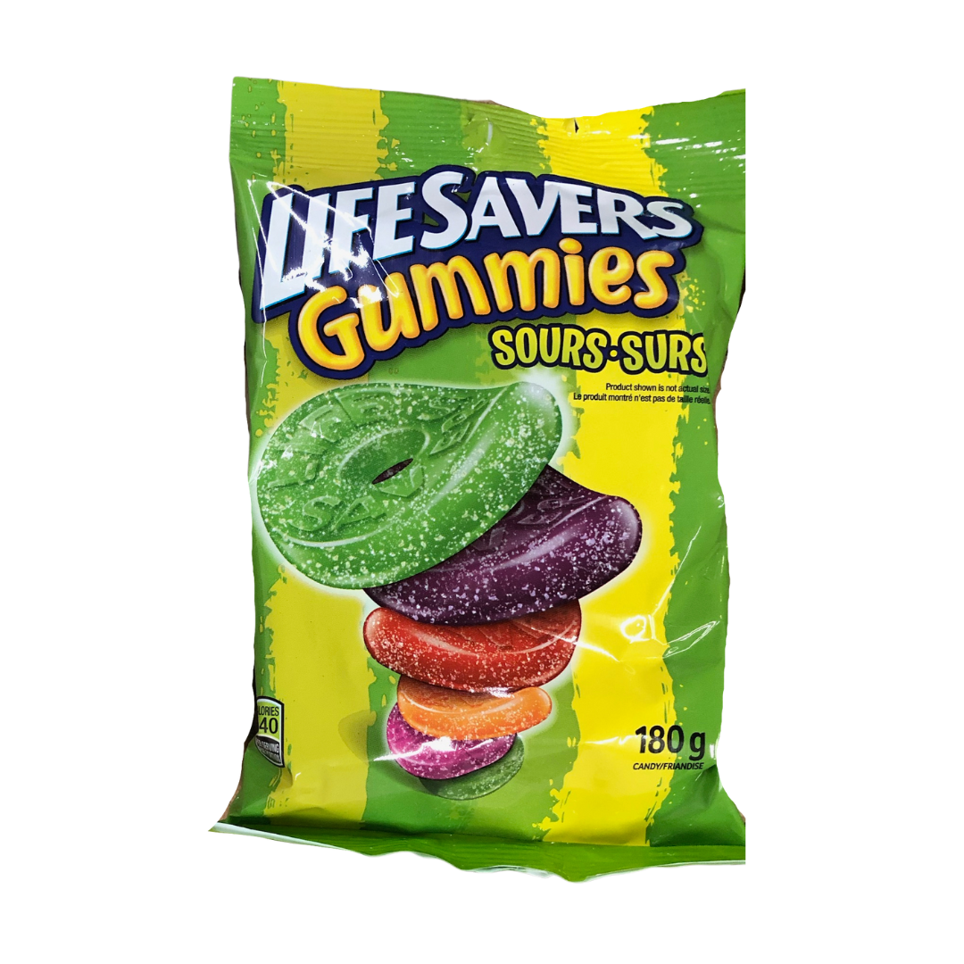 LifeSavers Gummies Sour 180g 12/cs