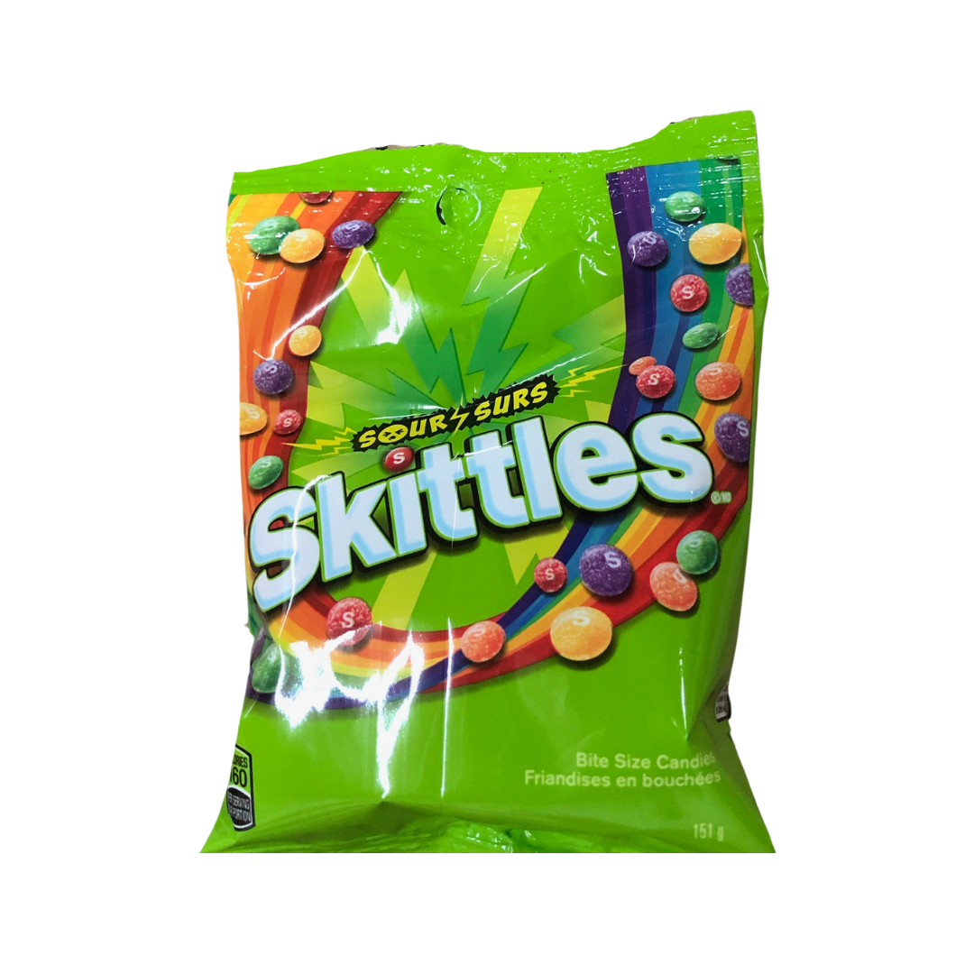 Skittles Double Sour 151g 12/case